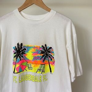 Vintage 90s Ft. Lauderdale, Florida tee